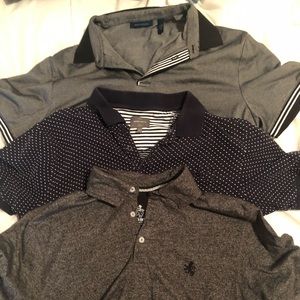 3 Men’s short sleeve Polos - $5 each